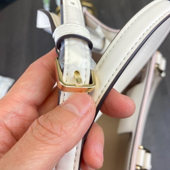 Kate Spade KG596 Garden Logo Small Tote in Light Rose/White - Picture 4 of 8